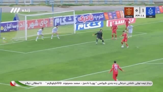ببینید| خلاصه بازی ملوان مقابل پرسپولیس