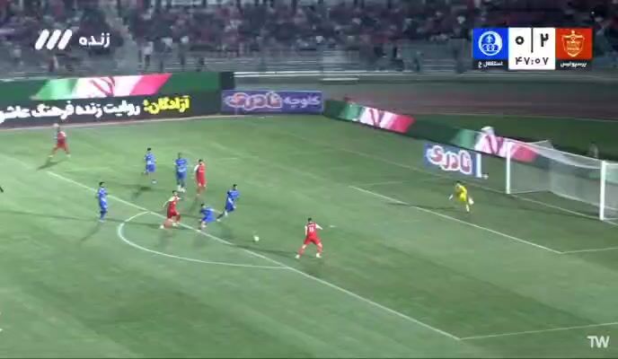 ببینید| گل سوم پرسپولیس به استقلال خوزستان