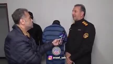 ببینید| دستگیری و زمین‌گیر شدن ۲ سارق حرفه‌ای