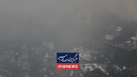 ببینید | آتش‌سوزی در کارگاه رنگرزی شهرک گلریز؛ یک نفر جان باخت