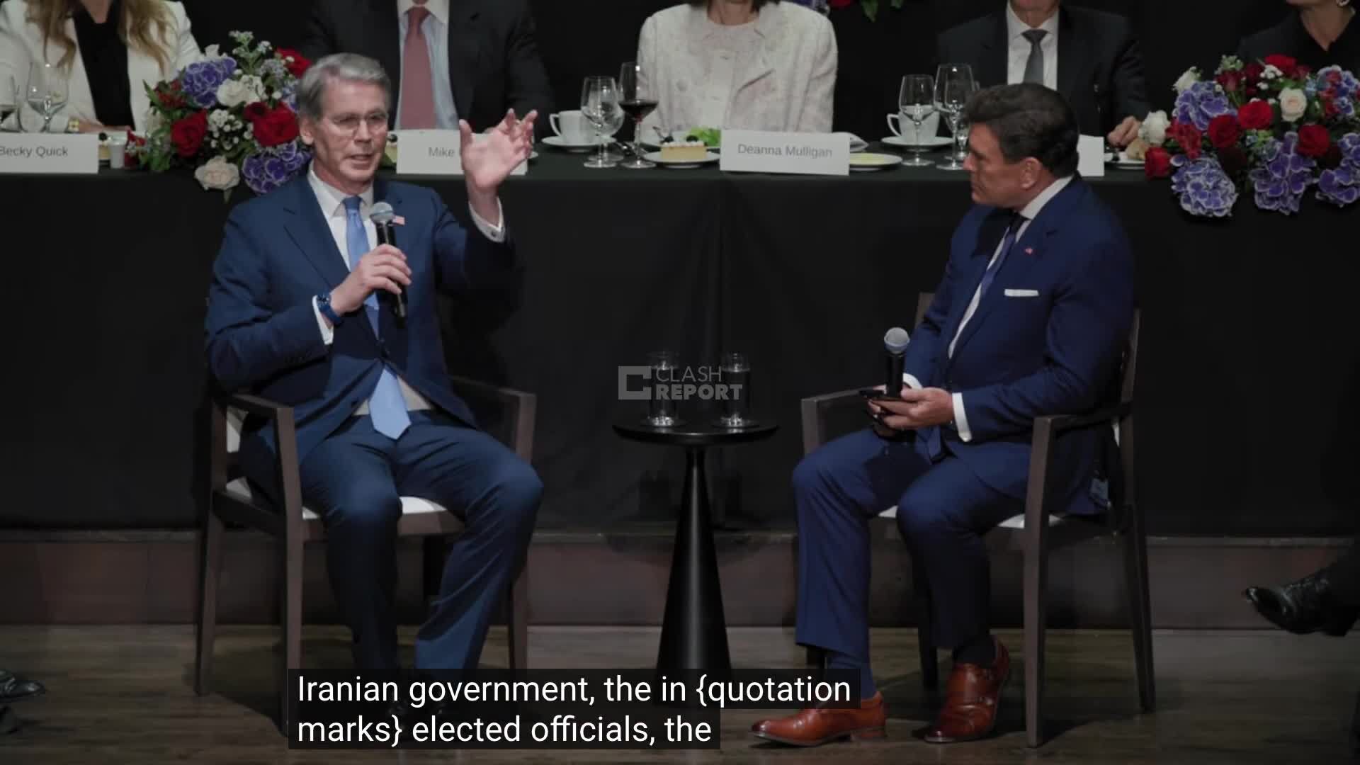 ببینید| وزیر خرانه‌داری آمریکا: ایرانی‌ها استادان تبلیغات هستند