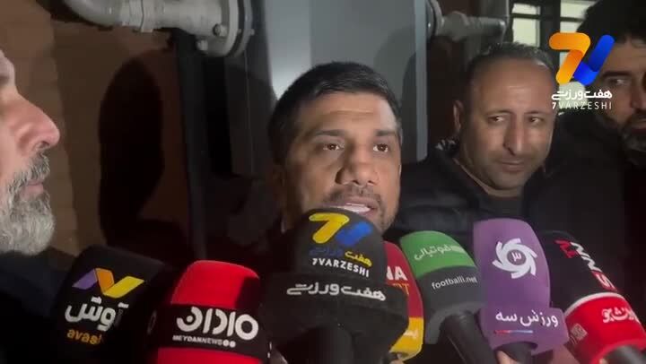 ببینید| واکنش دبیر به حواشی فینال لیگ و تشویق رسول خادم: طراحی شده بود!