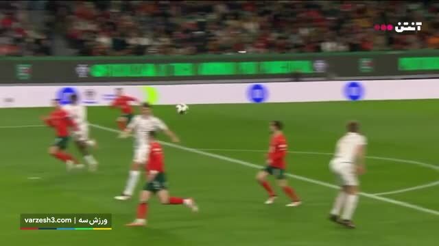 ببینید| پنالتی گل نشده رونالدو در بازی پرتغال مقابل دانمارک
