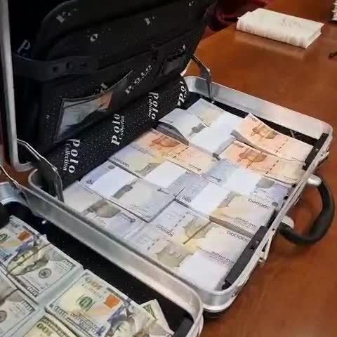 کیف‌های لبریز از رشوه دلار و یورو شهردار لواسان+ ویدئو